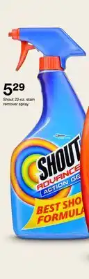 Target Shout 22-oz. stain remover spray offer