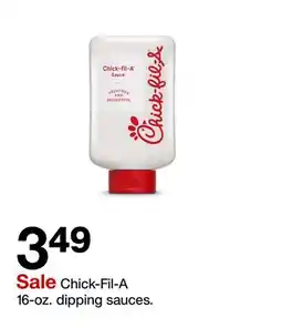 Target Chick-Fil-A 16-oz. dipping sauces offer