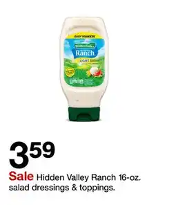 Target Hidden Valley Ranch offer