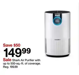Target Shark Air Purifier with up to 500-sq.-ft. of coverage offer