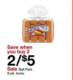 Target Ball Park 8-pk. buns offer