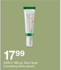 Target AXIS-Y Dark Spot Correcting Glow serum offer