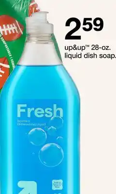 Target up&up 28-oz. liquid dish soap offer