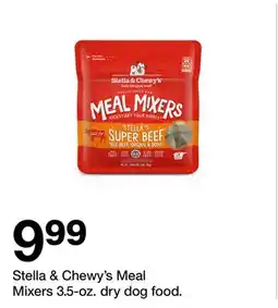 Target Stella & Chewy's Meal Mixers 3.5 - oz. dry dog food offer
