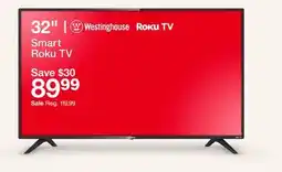 Target Westinghouse Smart Roku TV 32 offer