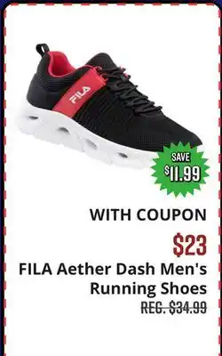Big 5 FILA Aether Dash Men's Running Shoes offer