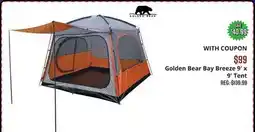 Big 5 Golden Bear Bay Breeze 9' x 9' Tent offer
