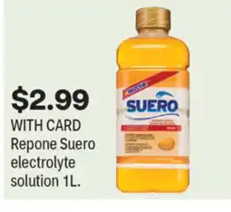 CVS Repone Suero electrolyte solution offer