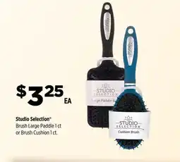 Dollar General Studio Selection Brush Large Paddle 1 ctor Brush Cushion 1 ct offer