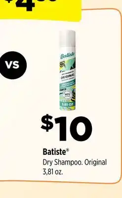 Dollar General Batiste Dry Shampoo offer