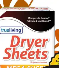 Dollar General True Living Pet Dry Sheet offer
