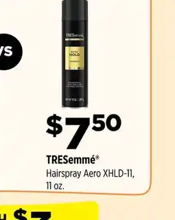 Dollar General TRESemmé Hairspray Aero offer