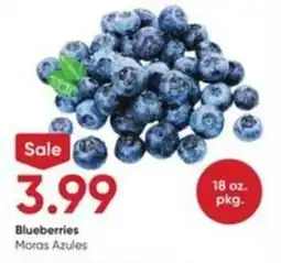 Stater Bros Blueberries offer