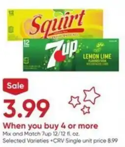Stater Bros Mix and Match 7up offer