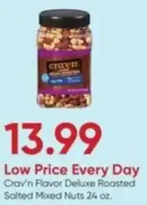 Stater Bros Crav'n Flavor Deluxe Roasted Salted Mixed Nuts offer