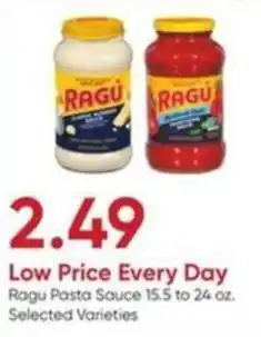 Stater Bros Ragu Pasta Sauce offer