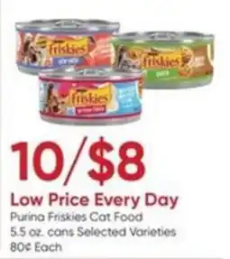 Stater Bros Purina Friskies Cat Food offer