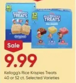 Stater Bros Kellogg's Rice Krispies Treats offer