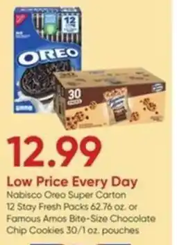Stater Bros Nabisco Oreo Super Carton offer