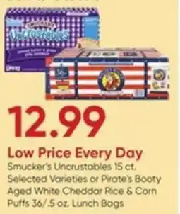 Stater Bros Smucker's Uncrustables offer
