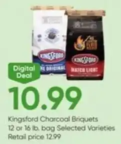 Stater Bros Kingsford Charcoal Briquets offer