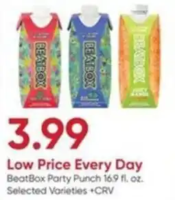 Stater Bros BeatBox Party Punch offer