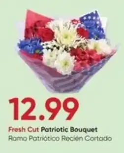 Stater Bros Fresh Cut Patriotic Bouquet offer
