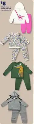 Family Dollar Kidgets Infant or Toddler Pant Sets offer