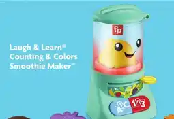 Family Dollar Laugh & Learn Counting & Colors Smoothie Maker offer