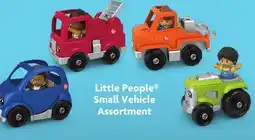 Family Dollar Little People Small Vehicle Assortment offer