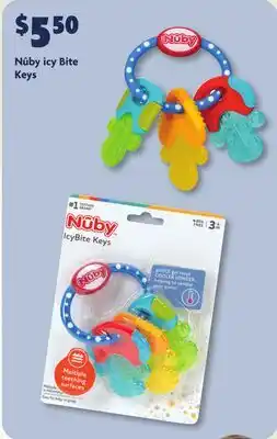 Family Dollar Nûby icy Bite Keys offer
