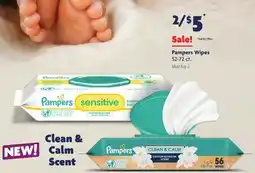 Family Dollar Pampers Wipes offer