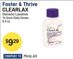 Health Mart Foster & Thrive CLEARLAX Osmotic Laxative 14 Once-Daily Doses offer