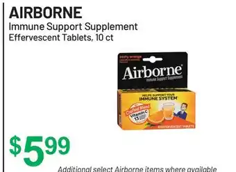 Health Mart AIRBORNE Immune Support Supplement Effervescent Tablets offer