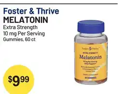 Health Mart Foster & Thrive MELATONIN Extra Strength offer