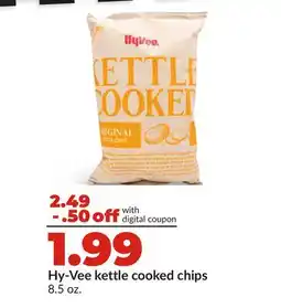 Hy-Vee Hy-Vee kettle cooked chips offer