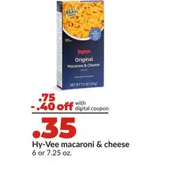 Hy-Vee Hy-Vee macaroni & cheese offer