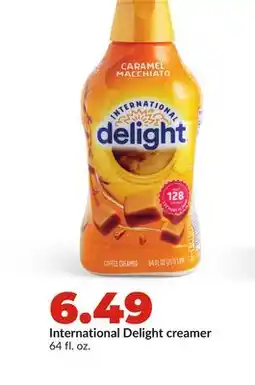 Hy-Vee International Delight creamer offer