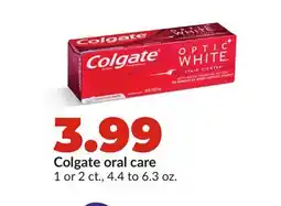 Hy-Vee Colgate oral care offer
