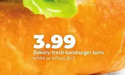 Hy-Vee Bakery-fresh hamburger buns offer