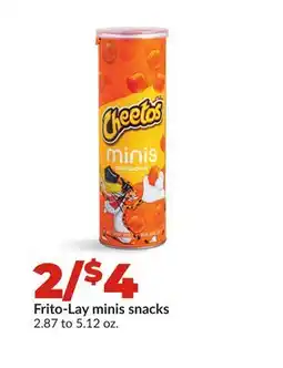 Hy-Vee Frito-Lay minis snacks offer