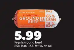 Hy-Vee Fresh ground beef offer