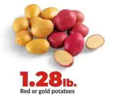 Hy-Vee Red or gold potatoes offer