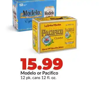 Hy-Vee Modelo or Pacifico offer