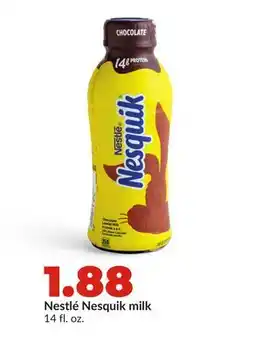 Hy-Vee Nestlé Nesquik milk offer