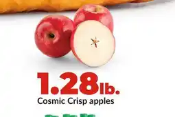 Hy-Vee Cosmic Crisp apples offer