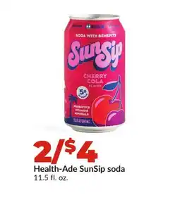 Hy-Vee Health-Ade SunSip soda offer