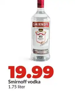 Hy-Vee Smirnoff vodka offer