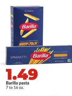Hy-Vee Barilla pasta offer