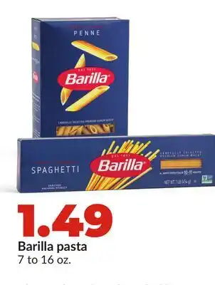 Hy-Vee Barilla pasta offer